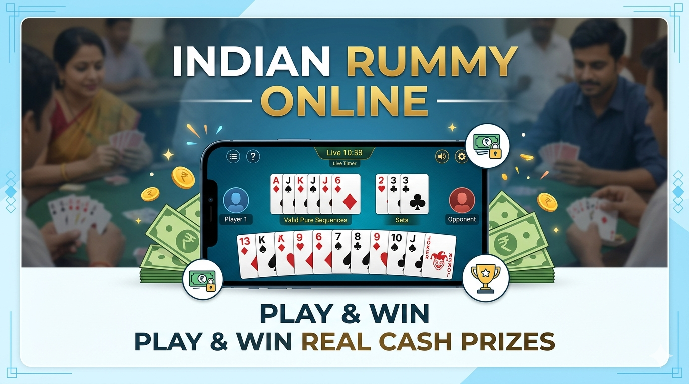 Indian Rummy Gameplay Interface 2026