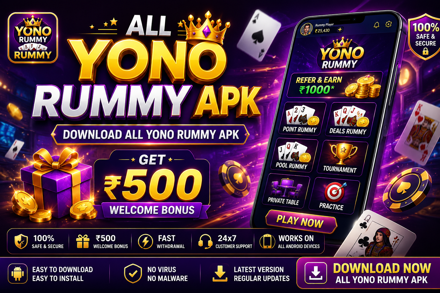 All Yono Rummy Apk Download